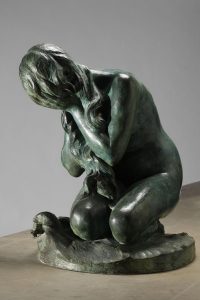 Héro pleurant Léandre